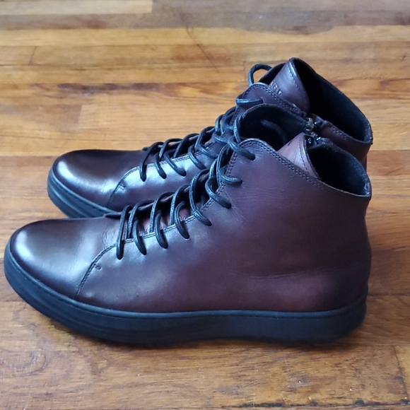 Karl Lagerfeld Men\'s High Top Lace Up Sneaker Boot main image 5